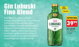 Biedronka Gin Lubuski Fine Blend oferta