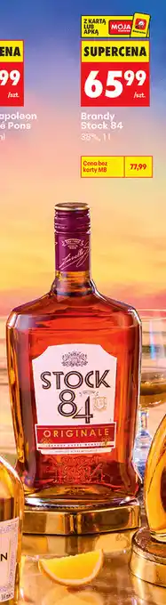 Biedronka Brandy Stock 84 oferta