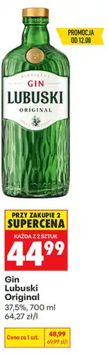 Biedronka Gin Lubuski Original oferta