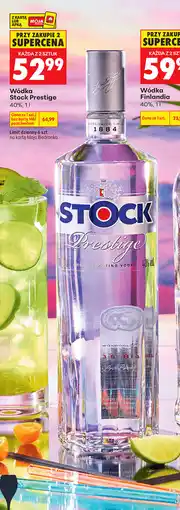 Biedronka Wódka Stock Prestige 40% oferta