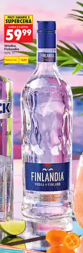 Biedronka Wódka Finlandia 40% oferta