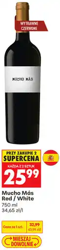 Biedronka Wino Mucho Más Red / White oferta