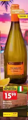 Biedronka Wino musujące Biscardo Prosecco oferta