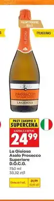 Biedronka Wino musujące La Gioiosa Asolo Prosecco Superiore D.O.C.G oferta