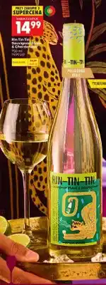 Biedronka Wino białe półsłodkie Rin Tin Tin Sauvignon Blanc & Chardonnay oferta
