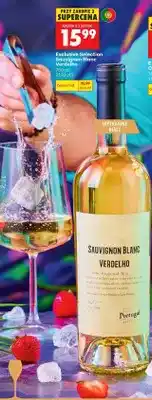 Biedronka Wino białe wytrawne Exclusive Selection Sauvignon Blanc Verdelho oferta
