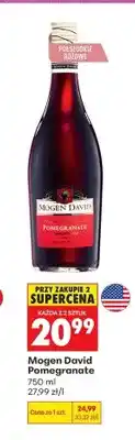 Biedronka Wino Mogen David Pomegranate oferta