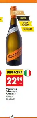 Biedronka Wino musujące Mionetto Frizzante Amabile oferta
