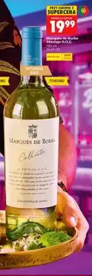 Biedronka Wino białe wytrawne Marquês de Borba Alentejo D.O.C oferta