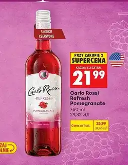 Biedronka Napój winny Carlo Rossi Refresh Pomegranate oferta