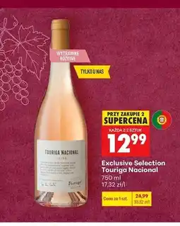 Biedronka Wino wytrawne różowe Exclusive Selection Touriga Nacional oferta