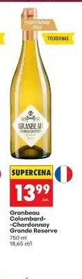 Biedronka Wino białe Granbeau Colombard-Chardonnay Grande Reserve oferta