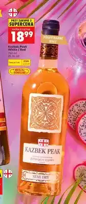 Biedronka Wino białe Kazbek Peak White oferta