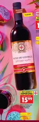 Biedronka Wino czerwone Wine of Georgia Alazani Valley Red oferta