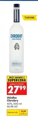 Biedronka Wódka Chrobry oferta