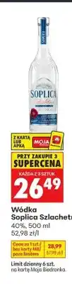 Biedronka Wódka Soplica Szlachetna oferta