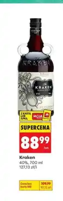 Biedronka Rum Kraken Black Spiced oferta