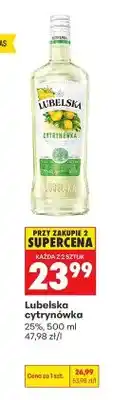 Biedronka Likier Lubelska cytrynówka oferta