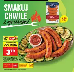 Biedronka Kiełbasa Śląska Kraina Wędlin oferta