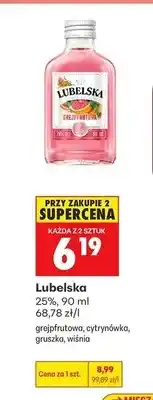 Biedronka Likier Lubelska grejpfrutowa oferta