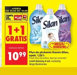 Biedronka Płyn do płukania tkanin Silan Fresh Sky oferta