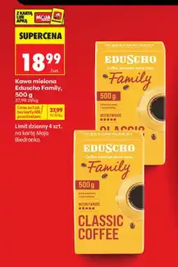 Biedronka Kawa mielona Eduscho Family oferta