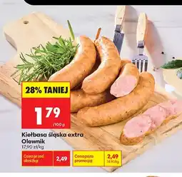 Biedronka Kiełbasa śląska extra Olewnik oferta