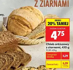 Biedronka Chleb orkiszowy z ziarnami oferta