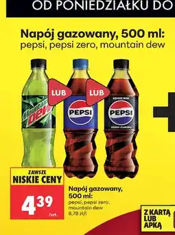 Biedronka Napój gazowany Pepsi Zero oferta