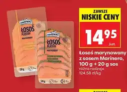 Biedronka Łosoś marynowany z sosem Marinero oferta