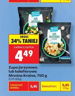 Biedronka Zupa kalafiorowa Mroźna Kraina oferta