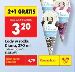 Biedronka Lody w rożku Diuna oferta