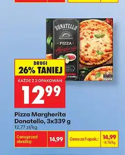 Biedronka Pizza Margherita Donatello 3-pak oferta