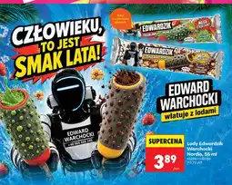 Biedronka Lody Edwardzik Nordis Czekolada i Popcorn oferta