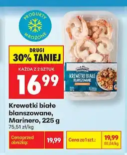 Biedronka Krewetki białe blanszowane Marinero oferta