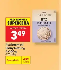 Biedronka Ryż basmati Plony Natury 4-pak oferta