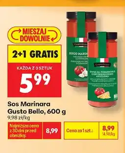 Biedronka Sos Marinara Gusto Bello oferta