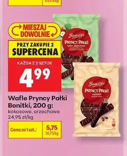 Biedronka Wafle Pryncy Pałki kakaowe Bonitki oferta