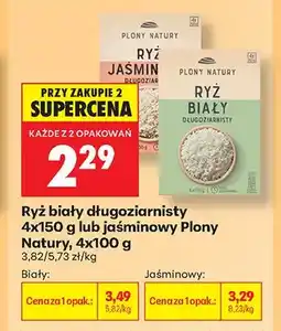 Biedronka Ryż biały długoziarnisty Plony Natury 4-pak oferta