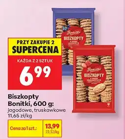Biedronka Biszkopty jagodowe Bonitki oferta