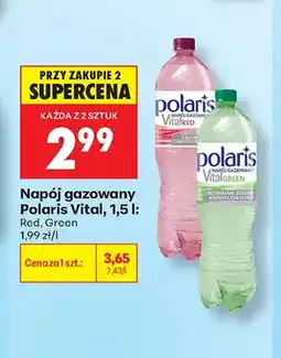 Biedronka Napój gazowany Polaris Vital Red oferta