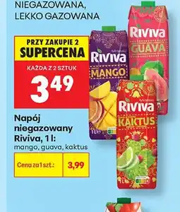 Biedronka Napój niegazowany mango Riviva oferta