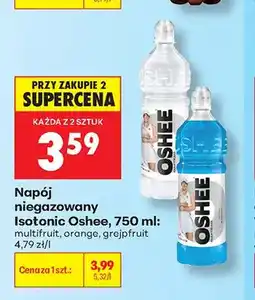 Biedronka Napój niegazowany Isotonic Oshee orange oferta