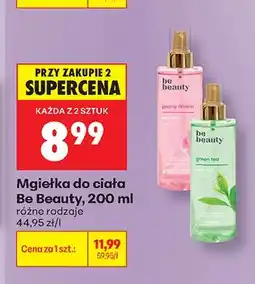 Biedronka Mgiełka do ciała Be Beauty Peony Dream oferta