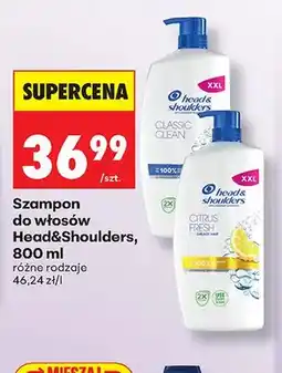 Biedronka Szampon do włosów Head & Shoulders Classic Clean oferta