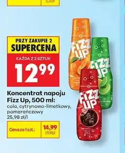 Biedronka Koncentrat napoju Fizz Up cola oferta