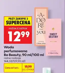 Biedronka Woda perfumowana Be Beauty Do Re You oferta