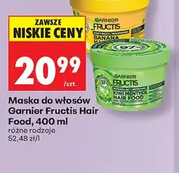 Biedronka Maska do włosów Garnier Fructis Banana Hair Food oferta