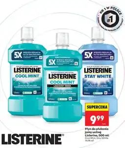 Biedronka Płyn do płukania jamy ustnej Listerine Cool Mint oferta
