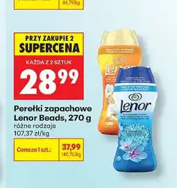 Biedronka Perełki zapachowe Lenor Beads Fresh oferta